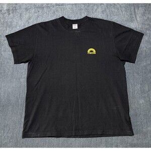 Powers Sun Short Sleeve T-Shirt Men's XL Black Logo Crew Neck Casual Wear Tee